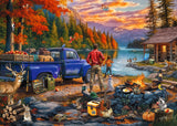Sunset Lake | Ravensburger | 300 Extra Large Pieces | Jigsaw Puzzle
