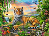 Tiger At Sunset | Ravensburger | 300 XXL Pieces | Jigsaw Puzzle