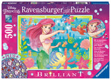 Ariel's Underwater Paradise | Disney | Ravensburger | 500 Pieces | Jigsaw Puzzle