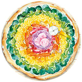 Pizza - Circle Of Colours | Ravensburger | 500 Pieces | Circular Jigsaw Puzzle