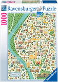 Map of Seville | Ravensburger | 1000 Pieces | Jigsaw Puzzle