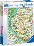 Map of Seville | Ravensburger | 1000 Pieces | Jigsaw Puzzle