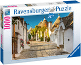 Alberobello In Puglia - Italy | Ravensburger | 1000 Pieces | Jigsaw Puzzle