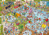The Pool - Holiday Resort 3 | Ray's Comic Series | Ravensburger | 1000 Pieces | Jigsaw Puzzle