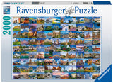 99 Places In Europe | Ravensburger | 2000 Pieces | Jigsaw Puzzle