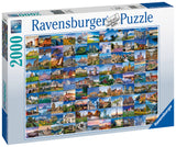 99 Places In Europe | Ravensburger | 2000 Pieces | Jigsaw Puzzle