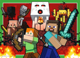 Realms & Adventures | Minecraft | Ravensburger | 4 x 100 Pieces | Jigsaw Puzzle - Puzzles +