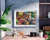 Reclining Leopard | CherryPazzi | 500 Pieces | Jigsaw Puzzle - Puzzles +