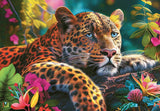 Reclining Leopard | CherryPazzi | 500 Pieces | Jigsaw Puzzle - Puzzles +