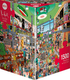 Record Store - Marc Herold | Heye | 1500 Pieces | Jigsaw Puzzle - Puzzles +