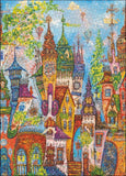 Red Arches - Charming Village | Tatyana Murova | Heye | 1000 Pieces | Jigsaw Puzzle - Puzzles +