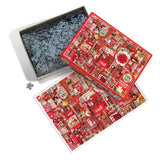 Red - Colour Project | Shelley Davies | Cobble Hill | 1000 Pieces | Jigsaw Puzzle - Puzzles +