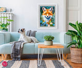 Red Fox In Flowers | CherryPazzi | 1000 Pieces | Jigsaw Puzzle - Puzzles +