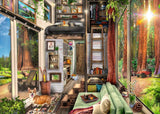 Redwood Forest Tiny House | Ravensburger | 1000 Pieces | Jigsaw Puzzle - Puzzles +