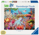 Reef Life | Ravensburger | 500 Extra Large Pieces | Jigsaw Puzzle - Puzzles +