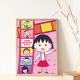 Reel - Chibi Maruko-chan | Botop Blackcard | 300 Pieces | Jigsaw Puzzle - Puzzles +