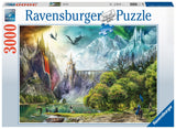Reign Of Dragons | Ravensburger | 3000 Pieces | Jigsaw Puzzle - Puzzles +