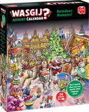 Reindeer Rumpus! - Christmas Advent Calendar | Wasgij? | Jumbo | 24 x 54 Pieces | Jigsaw Puzzle - Puzzles +