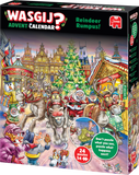 Reindeer Rumpus! - Christmas Advent Calendar | Wasgij? | Jumbo | 24 x 54 Pieces | Jigsaw Puzzle - Puzzles +