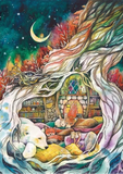 Restful Earth - Kat Fedora | Magnolia | 1000 Pieces | Jigsaw Puzzle - Puzzles +