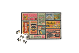 Retro Design For Foodies | Micro Puzzles | 150 Pieces | Micro Jigsaw Puzzle - Puzzles +
