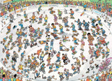 Riding The Skate Bowl | Jan van Haasteren | Jumbo | 2000 Pieces | Jigsaw Puzzle - Puzzles +