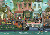 Riverside Town - Angela Holland | Ravensburger | 1000 Pieces | Jigsaw Puzzle - Puzzles +