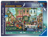 Riverside Town - Angela Holland | Ravensburger | 1000 Pieces | Jigsaw Puzzle - Puzzles +