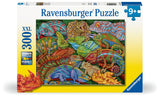 Riveting Reptiles | Ravensburger | 300 XXL Pieces | Jigsaw Puzzle - Puzzles +