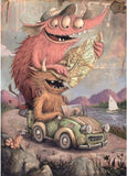 Road Trippin' - Zozoville | Heye | 2000 Pieces | Jigsaw Puzzle - Puzzles +