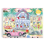 Roaring 20s Beach House - Michael Storrings | Galison | 1000 Pieces | Jigsaw Puzzle - Puzzles +