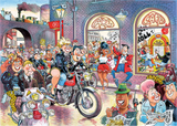Rock Around The Clock! - Destiny No.7 | Wasgij? Retro | Jumbo | 1000 Pieces | Jigsaw Puzzle - Puzzles +