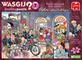 Rock Around The Clock! - Destiny No.7 | Wasgij? Retro | Jumbo | 1000 Pieces | Jigsaw Puzzle - Puzzles +