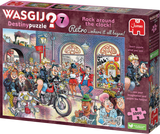 Rock Around The Clock! - Destiny No.7 | Wasgij? Retro | Jumbo | 1000 Pieces | Jigsaw Puzzle - Puzzles +