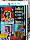 Room With Vermeer - Home | Norman O'Flynn | Heye | 1000 Pieces | Jigsaw Puzzle - Puzzles +