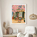 Sakura Bookstore | Fusion | Botop | 1000 Pieces | Jigsaw Puzzle - Puzzles +