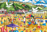 Saltburn-By-The-Sea - Elizabeth Blustin | Gibsons | 500 Pieces | Jigsaw Puzzle - Puzzles +