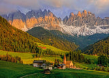 Santa Maddalena - Dolomites | CherryPazzi | 1000 Pieces | Jigsaw Puzzle - Puzzles +