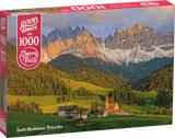 Santa Maddalena - Dolomites | CherryPazzi | 1000 Pieces | Jigsaw Puzzle - Puzzles +
