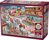 Santa's Parade - Diane Dempsey | Cobble Hill | 2000 Pieces | Jigsaw Puzzle - Puzzles +