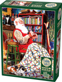 Santa's Quilt - Tom Newsom | Cobble Hill | 1000 Pieces | Jigsaw Puzzle - Puzzles +