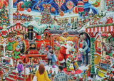 Santa's Steam Train Grotto | Ravensburger | 1000 Pieces | Jigsaw Puzzle - Puzzles +