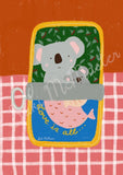 Sardine Koala - Suki McMaster | The Puzzle Collab | 99 Pieces | Micro Jigsaw Puzzle - Puzzles +