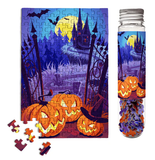 Scare-bnb - Halloween | Micro Puzzles | 150 Pieces | Micro Jigsaw Puzzle - Puzzles +