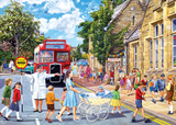 School Days - Trevor Mitchell | Gibsons | 4 X 500 Pieces | Jigsaw Puzzle - Puzzles +