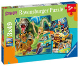 Scooby Doo | Ravensburger | 3 x 49 Pieces | Jigsaw Puzzle - Puzzles +