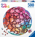 Sea Shells - Circle Of Colours | Ravensburger | 500 Pieces | Circular Jigsaw Puzzle - Puzzles +