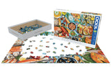 Seafood Table - Flavours Of The World | Eurographics | 1000 Pieces | Jigsaw Puzzle - Puzzles +