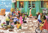 Seaside Flower | Botop Blackcard | 1000 Pieces | Jigsaw Puzzle - Puzzles +