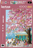 Seaside Flower | Botop Blackcard | 1000 Pieces | Jigsaw Puzzle - Puzzles +